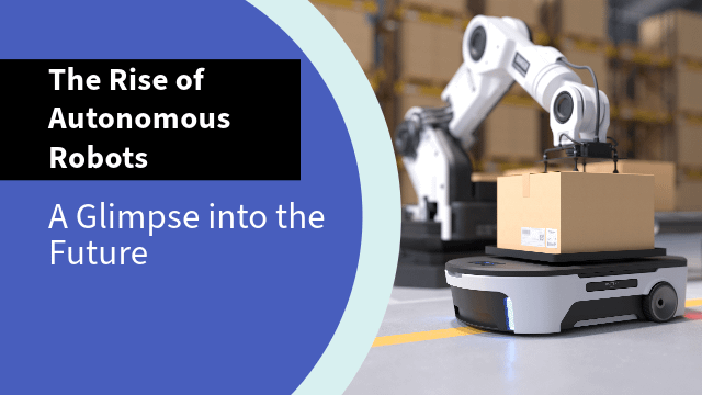 The Rise of Autonomous Robots: A Glimpse into the Future